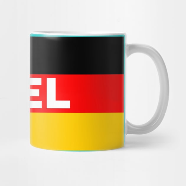 Kiel City in German Flag by aybe7elf